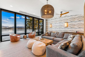Lakefront Mtn Modern - on Payette Lake, amazing views, private beach, dock, game room